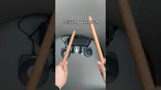 Invisible pocketdrum.#aeroband #pocketdrum2plus #pocketdrum #drum #drummer #drumkit #drumset