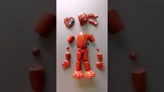 Фнаф - Бонни / Шоколадный Бонни / Fnaf AR / Лепка аниматроника 