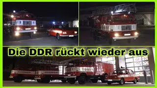 🚒Im W50 LÖSCHZUG in den Ruhestand🚨Abschied eines Kameraden der Hauptfeuerwache Leipzig🚨DDR🚒