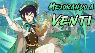 Subiendo ARTEFACTOS para VENTI en la cuenta F2P de Genshin Impact