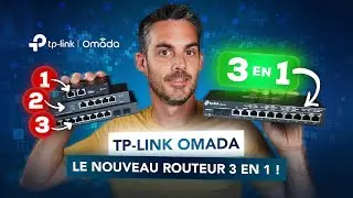 TP-Link ER7212PC : La solution réseau Omada 3 en 1 pour les TPE et PME !