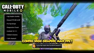 CONFIG HIGH GRAPHIC MAX FPS BR/MP | CODM CONFIG SEASON 8