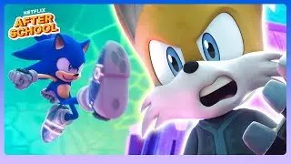 Sonic's Speedy Moves VS Nine's Prism Power 🌀 Sonic Prime | Netflix After School