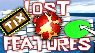 ROBLOX's (kinda) Lost Features