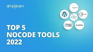 Top 5 NoCode Tools 2022 | 5 Best NoCode Tools 2022 | NoCode Development | #Shorts | Simplilearn