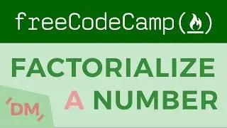 FreeCodeCamp Basic Algorithms - Factorialize a Number