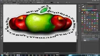 Como Poner un Texto Alrededor de una Imagen en Photoshop CS6  Tutoriales de Adobe Pho