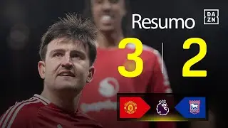 Resumo | Man United 3 - 2 Ipswich | Premier League 24/25