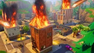 FORTNITE TILTED TOWERS REMOVED GAMEPLAY! SEASON 4 BATTLE PASS LEAKS FORTNITE BATTLE ROYALE!