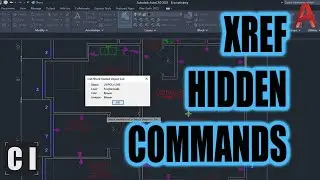 AutoCAD Hidden XREF Commands! Save Time With These External References Tricks