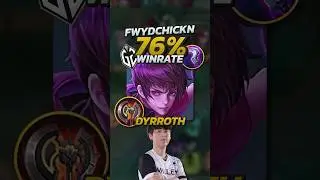 FwydChickn 76% Winrate Dyrroth S33 Build! Mobile Legends 