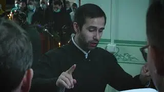 Литургия в Неделю Крестопоклонную Великого поста.