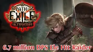PATH OF EXILE 3.14 - 6.7 MILLION DPS ELEMENTAL HIT RAIDER - BUILD SHOWCASE - MY FAVORITE BOW BUILD!!