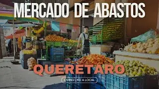 Queretaro Mercado Abastos Walking Tour. ASMR #streetshopping #mercado #asmrsounds