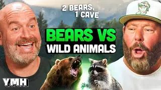 Bears vs. Wild Animals | 2 Bears, 1 Cave Ep. 202