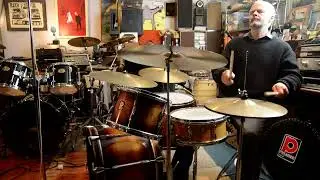 DF no.294_quiet play on 1960s vintage Premier drums and 1960s-70s vintage Paiste Formula 602 cymbals