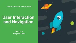 RecyclerView DEMO (Android Development Fundamentals, Unit 2: Lesson 4.4)