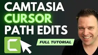 Cursor Path Edits. The Camtasia Feature I Cant Live Without (15-year daily user) Tutorial