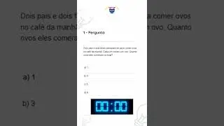 QUIZ CHARADA DE MATEMÁTICA I. 