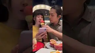 Date at the buffet🍦🍣🍰Random Food mukbang 