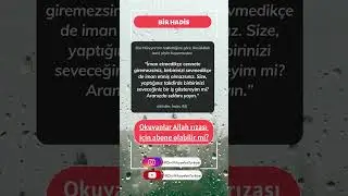 NEDEN ALLAH'IN SELAMINI ALMALIYIZ - SELAMIN ALEYKÜM DEMELİYİZ? | #shorts #islam #selam