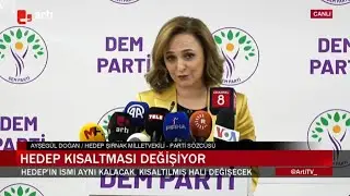 HEDEP’in yeni kısaltması ne olacak? Parti Sözcüsü Ayşegül Doğan açıklıyor!