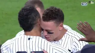 FULL INNING! Aaron Judges 60th homer then Giancarlo Stantons walk-off grand slam for Yankees win!