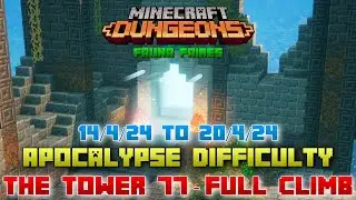 The Tower 77 [Apocalypse] Full Climb, Guide & Strategy, Minecraft Dungeons Fauna Faire