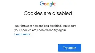 Cookies Are Disabled Chrome | How To Fix Cookies Are Disabled