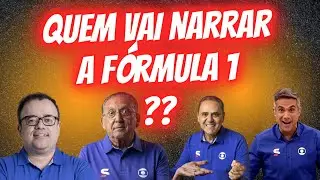 QUEM VAI NARRAR A FÓRMULA 1 NA GLOBO EM 2025??