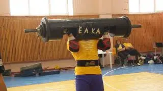 Александр Говязов - Бревно 125 кг в категории до 105 кг на Чемпионате России по силовому экстриму