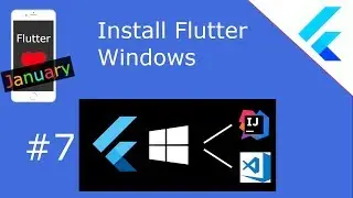 Install Flutter - and Intellij / VSCode / AndroidStudio as IDE (for Windows)