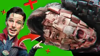 Multiverse Face Scatter Effect Green Screen Doctor Strange 4K UHD