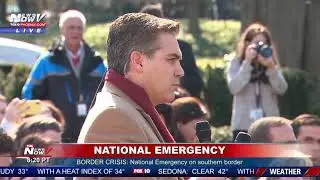 President Trump Slams CNNs Jim Acosta Over Border Statistics