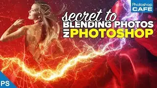BLENDING PHOTOS in PHOTOSHOP Layer Blending secrets