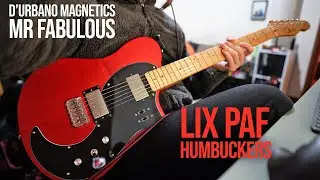 Mr Fabulous LIX 59 PAF Humbuckers Pickups (split/series/parallel)