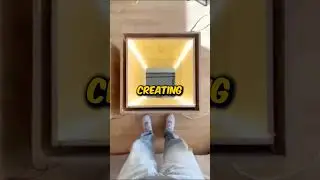 DIY Coffee Table Magic✨🔧 #diy #illusion #magic