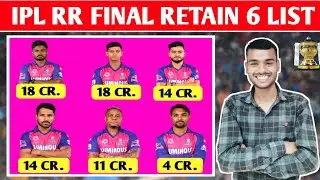 IPL 2025 | IPL 2025 Mega Auction| Rajasthan Royals Retention 2025| RR Retained Players List| IPL RR
