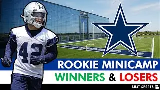 Dallas Cowboys Rookie Minicamp Winners & Losers Ft. Mazi Smith, Deuce Vaughn & DeMarvion Overshown