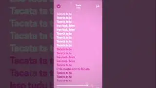 Tiagz - Tacata (Speed Up/Lyrics)
