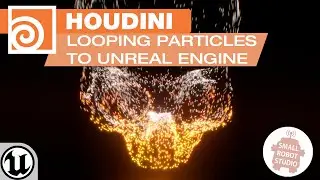 Houdini Export Looping Particles to Unreal 5 Tutorial