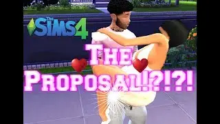 Let's Play The Sims 4| Sim Self| The Proposal!?!? (Part 9)