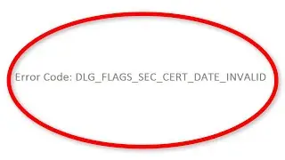 How To Fix This Site Not Secure - DLG_FLAGS_SEC_CERT_DATE_INVALID Microsoft Edge - Windows 10/8/7