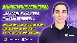 "Природа и культура в жизни человека". Разбор романа Тургенева "Отцы и дети" в итоговом сочинении