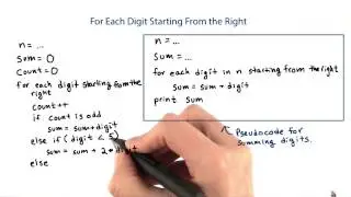 Sum Every Other Digit - Intro to Java Programming