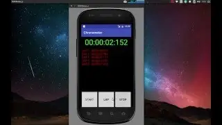 Android Tutorial #1 - Chronometer Application