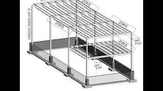 Small Warehouse Revit Model 3: Foundation/Floor/Topo/Pad