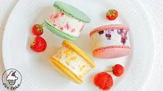МАКАРОН МОРОЖЕНОЕ СЭНДВИЧ Самый главный десерт этого лета / Macaroni ice cream sandwich