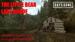 Days Gone - THE LITTLE BEAR LAKE HORDE, The Best & Easiest Ways To Take Out This Horde.