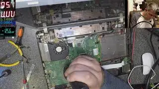 Toshiba laptop, on but nothing on screen, lets fix it